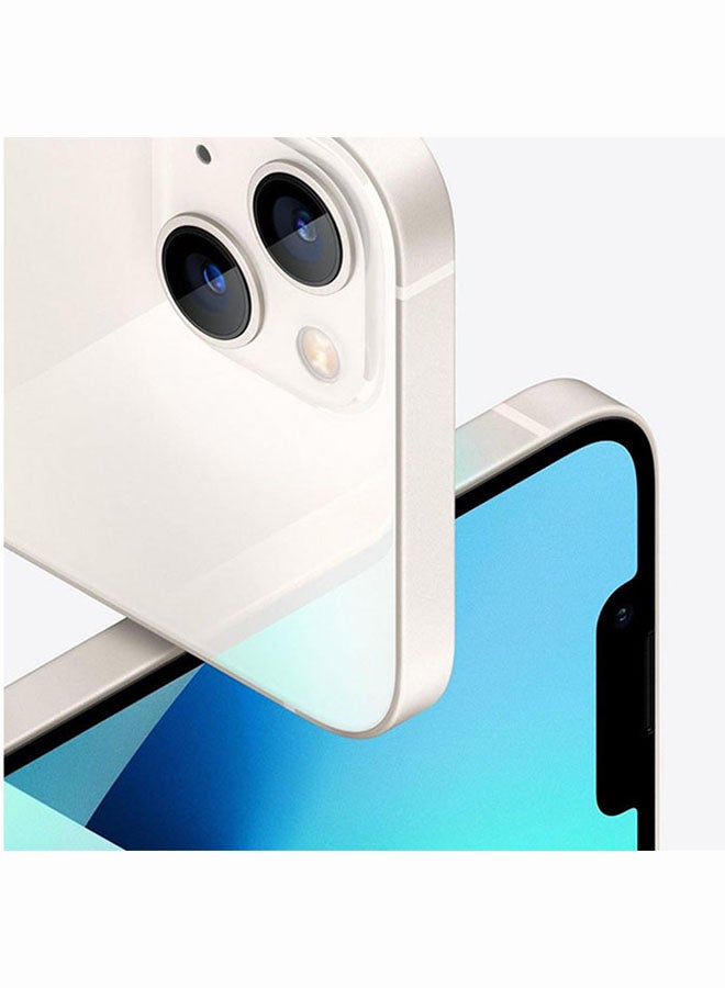 Apple - iPhone 13 256GB Starlight 5G With FaceTime - KSA Version - Image 1