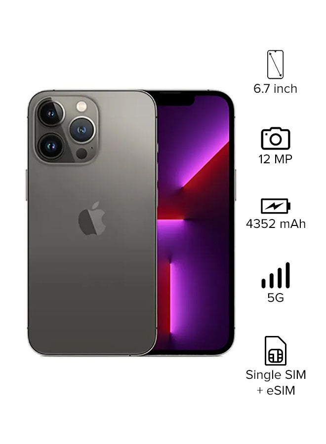 Apple - iPhone 13 Pro Max 256GB Graphite 5G With FaceTime - KSA Version - Image 1