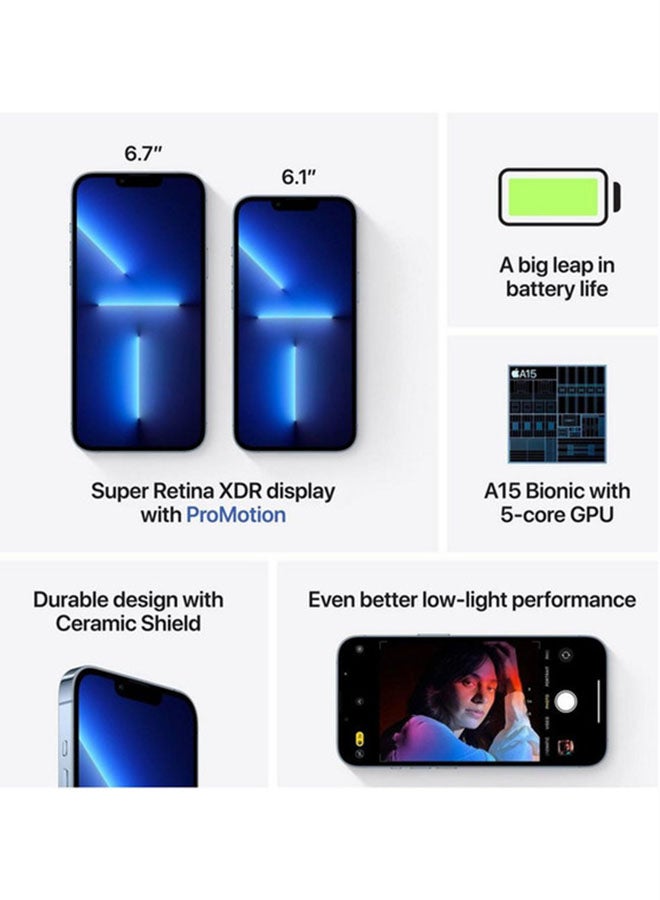 Apple - iPhone 13 Pro Max 256GB Graphite 5G With FaceTime - KSA Version - Image 1
