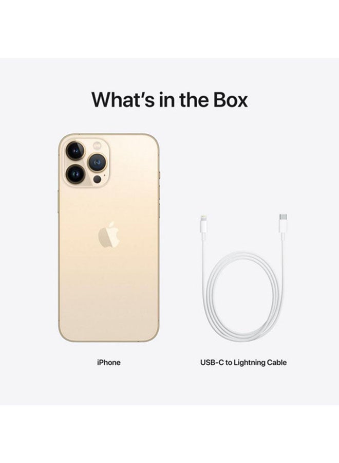 Apple - iPhone 13 Pro Max 128GB Gold 5G With FaceTime - KSA Version - Image 1