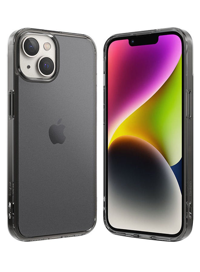 Fusion Case Anti-Scratch Minimal Yellowing Hard Back Shockproof Bumper Phone Cover For iPhone 14 Matte Clear