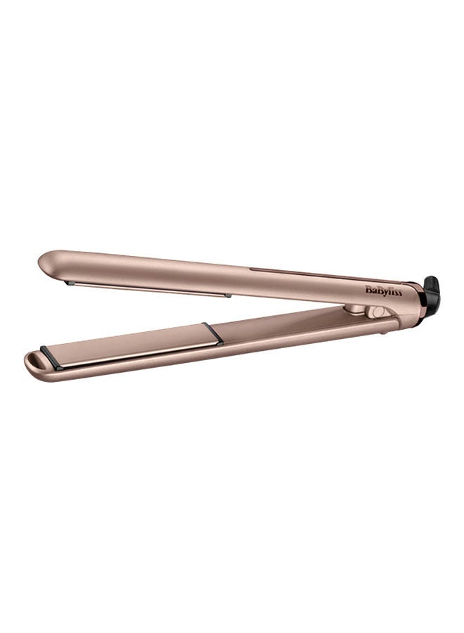 babyliss - Paddle Travel Dry Airbrush | DC Dryer 1900W-2300W | Professional 2300W Hair Dryer & Smooth Pro 235 Hair Straightener Set for Salon-Quality | Ceramic Plates | Frizz-Free Styling, 5514PSDE Beige - Image 1