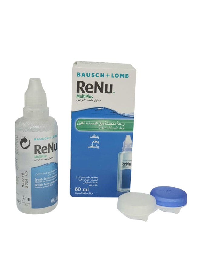 Bausch + Lomb - Renu Fresh All Day Moisture Multi-Purpose Eye Contact Lens Solution - Image 1