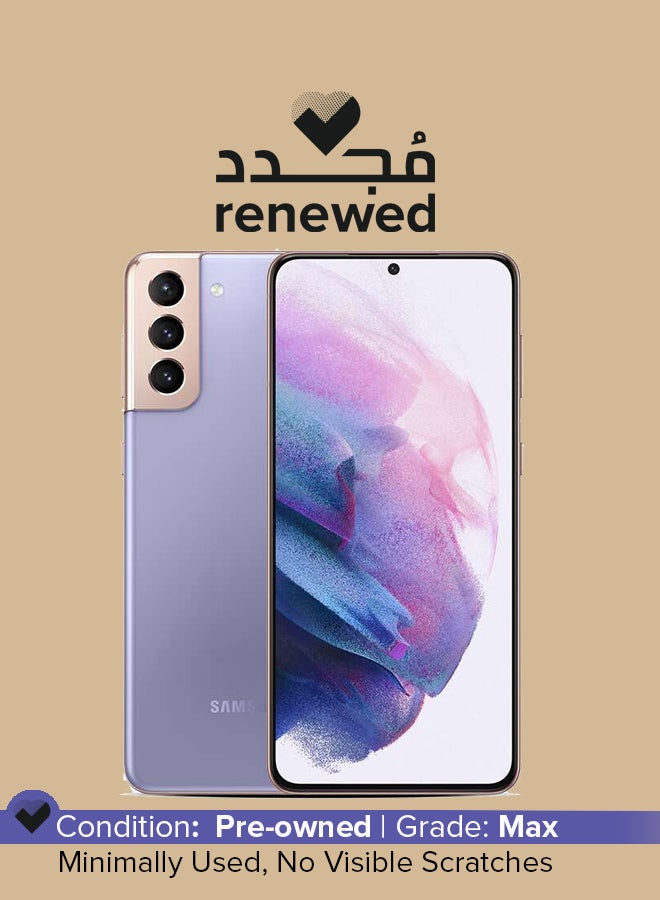 سامسونج Renewed - Galaxy S21 Plus Dual SIM Phantom Violet 8GB RAM 128GB 5G - Middle East Version - Image 1