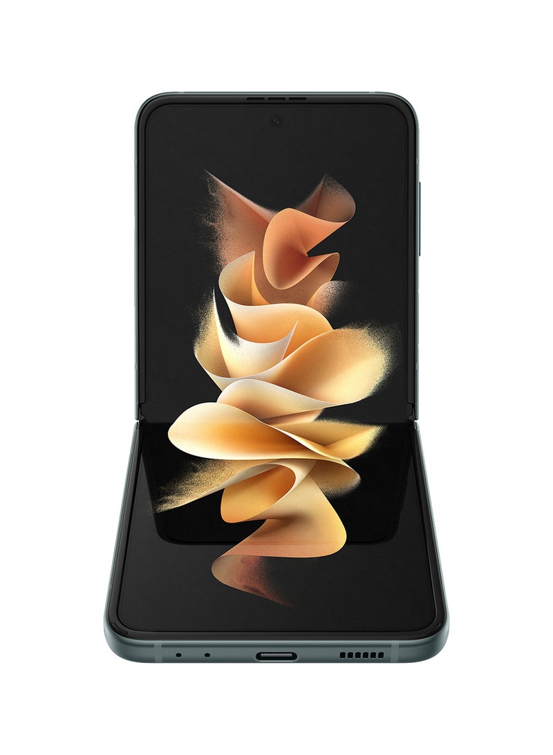 Renewed - Galaxy Z Flip 3 5G Single SIM Green 8GB RAM 256GB - Middle East Version