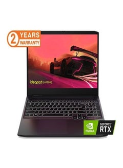Lenovo IdeaPad Gaming 3 15ACH6 - AMD Ryzen 7 5800H - 16GB - 512GB SSD - NVIDIA GeForce RTX 3050 TI 4GB - 15.6 FHD English/Arabic Black