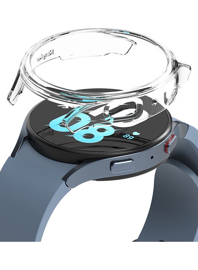 رينجك Slim Cover Compatible With Samsung Galaxy Watch 5 Case 44mm Anti-Yellowing Premium PC Hard Thin Clear - Image 1