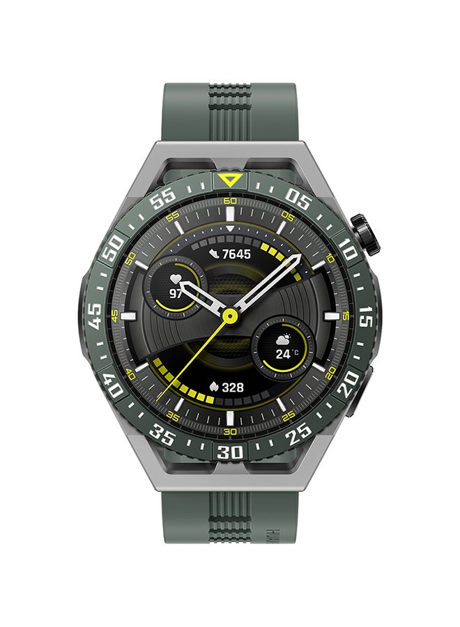 HUAWEI - GT 3 SE Smart Watch Sleek And Stylish Science-Based Workouts Sleep Health Monitoring Two-Week Battery Life Diverse Face Designs Compatible With Android iOS Green - Image 1