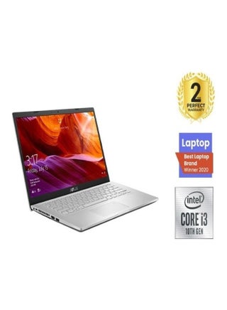 لابتوب أسوس X409FA-BV003T بشاشة مقاس 14 بوصة بدقة كاملة الوضوح ومعالج إنتل كور i3-10110U وذاكرة رام سعة 4 جيجابايت وذاكرة داخلية سعة 1 تيرابايت وبطاقة رسومات إنتل بدقة عالية الوضوح ونظام تشغيل ويندوز 10 الإنجليزية/العربية فضي - v1669710665/N53370365A_1