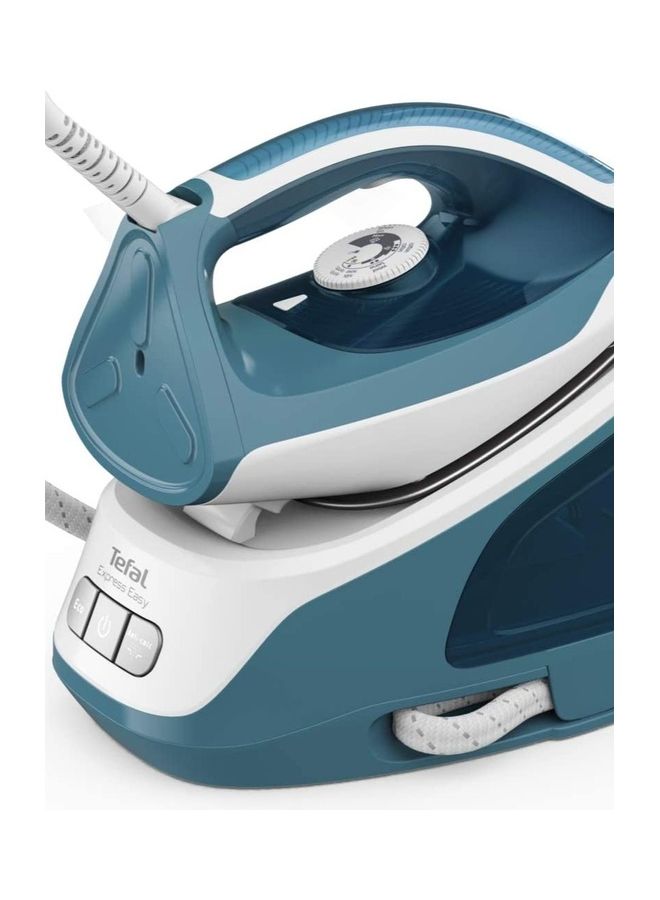 Steam Station | Express Easy Steam Generator |  Lock system for easy carrying |Ceramic Xpress Glide Soleplate | 2 Years Warranty | 1.7 L 2200 W SV6131G0 Blue & Silver - v1669710767/N53370374A_1