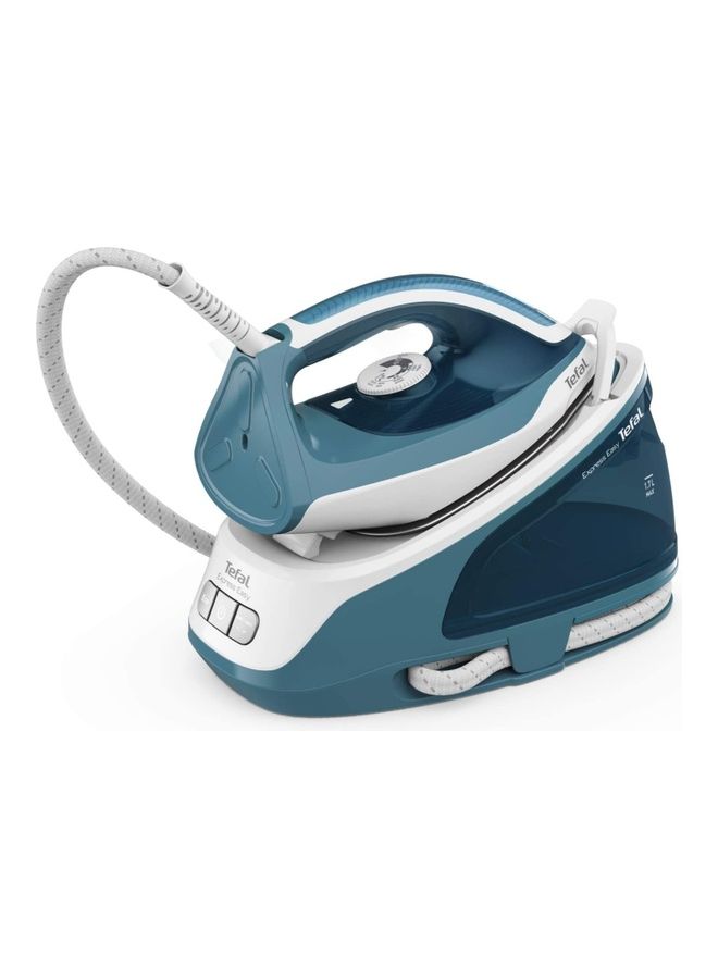 Steam Station | Express Easy Steam Generator |  Lock system for easy carrying |Ceramic Xpress Glide Soleplate | 2 Years Warranty | 1.7 L 2200 W SV6131G0 Blue & Silver - v1669710767/N53370374A_2