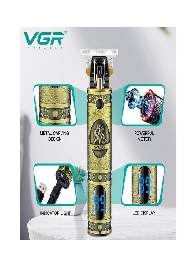 في جي آر ماكينة كهربائية لحلاقة الشعر للرجال وتشذيب اللحية - Image 4