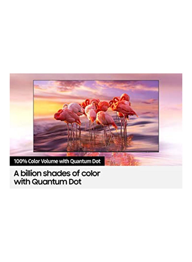 Samsung - Samsung 65 Inch Flat QLED 4K 100% AI Quantum Processor with Quantum Xcelerator Turbo Plus  (Model 2021) QA65Q70AAUXUM Grey - Image 1