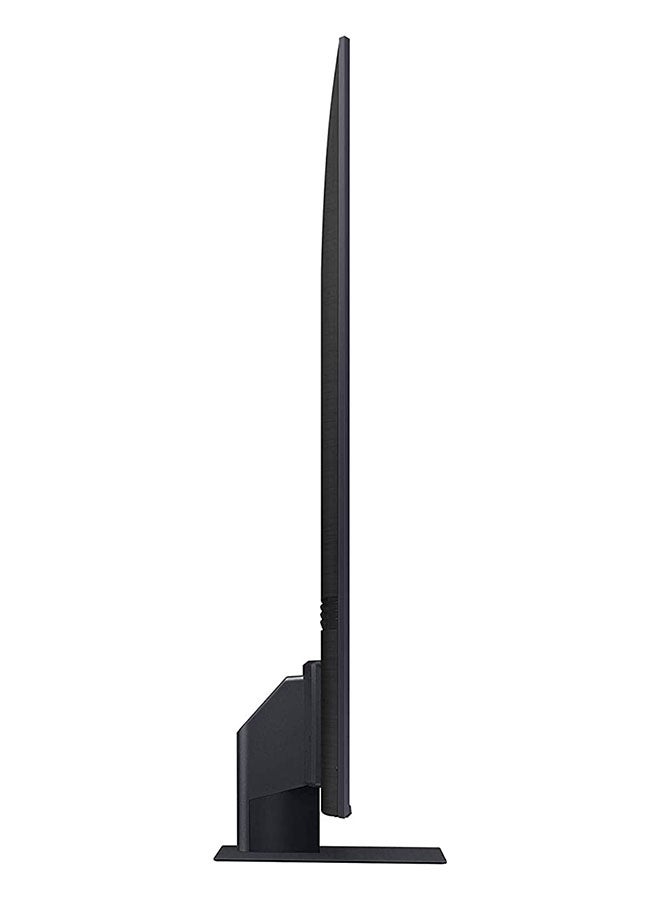 Samsung - Samsung 65 Inch Flat QLED 4K 100% AI Quantum Processor with Quantum Xcelerator Turbo Plus  (Model 2021) QA65Q70AAUXUM Grey - Image 1