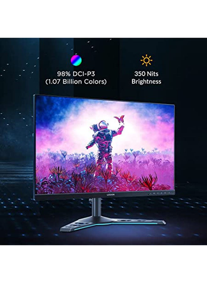 Lenovo - Legion Y27q-20 27-Inch WLED Backlight Gaming Monitor 2k 2560x1440 QHD, 165 Hz Refresh Rate, 1ms Response Time, IPS Panel Technology, USB Speaker Sound by Harman-Kardon, Sync Technology NVIDIA G-SYNC Compatible 27inch Raven Black - Image 1