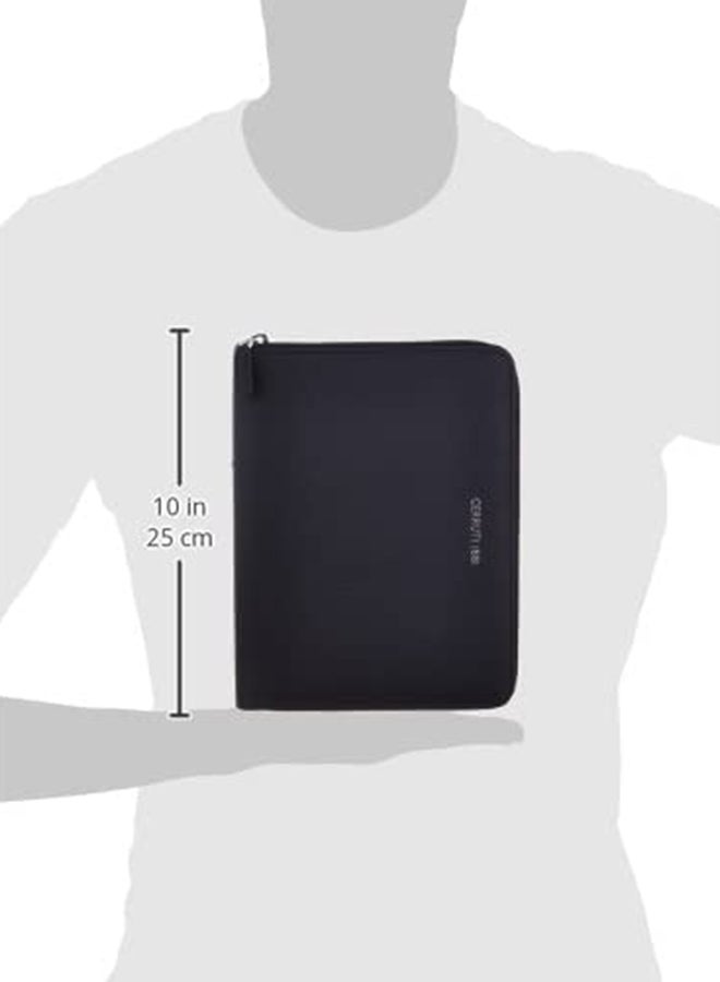 CERRUTI 1881 - Hamilton Ballpoint Pen With Keychain And A5 Portfolio Black - Image 1