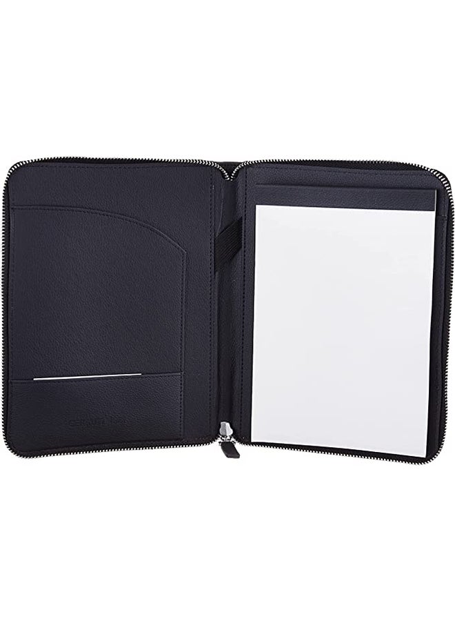 CERRUTI 1881 - Hamilton Ballpoint Pen With Keychain And A5 Portfolio Black - Image 1
