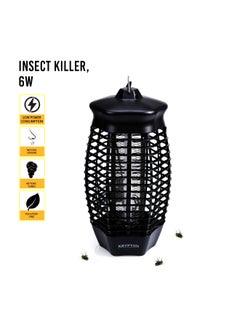KRYPTON Insect Killer With Low Power Consumption, No Foul Odour, No Toxic Fumes, Pollution Free Black  - Image 1