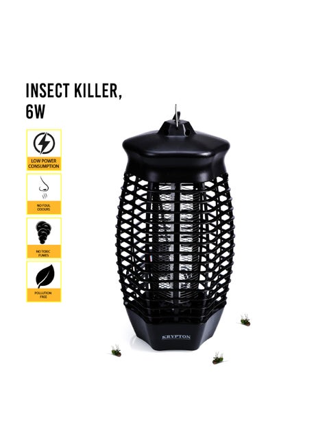 Insect Killer With Low Power Consumption, No Foul Odour, No Toxic Fumes, Pollution Free Black