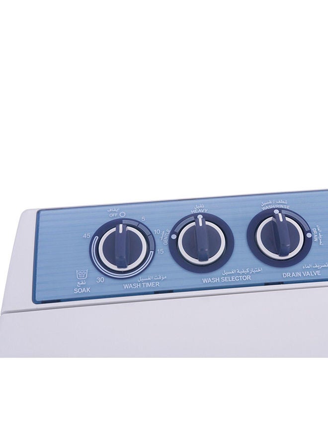 Toshiba - Washing Machine Half Automatic, 2 Motors 500 W VH-720 White - Image 1