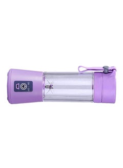 abyss Portable Mini Blender 380.0 ml 80.0 W Portable Blender Smoothie Juicer Cup Purple/Clear  - Image 5
