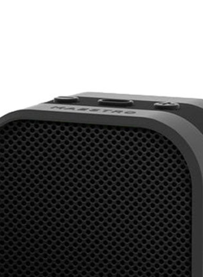 Maestro - Dual Connection Bluetooth Speaker Black - Image 1