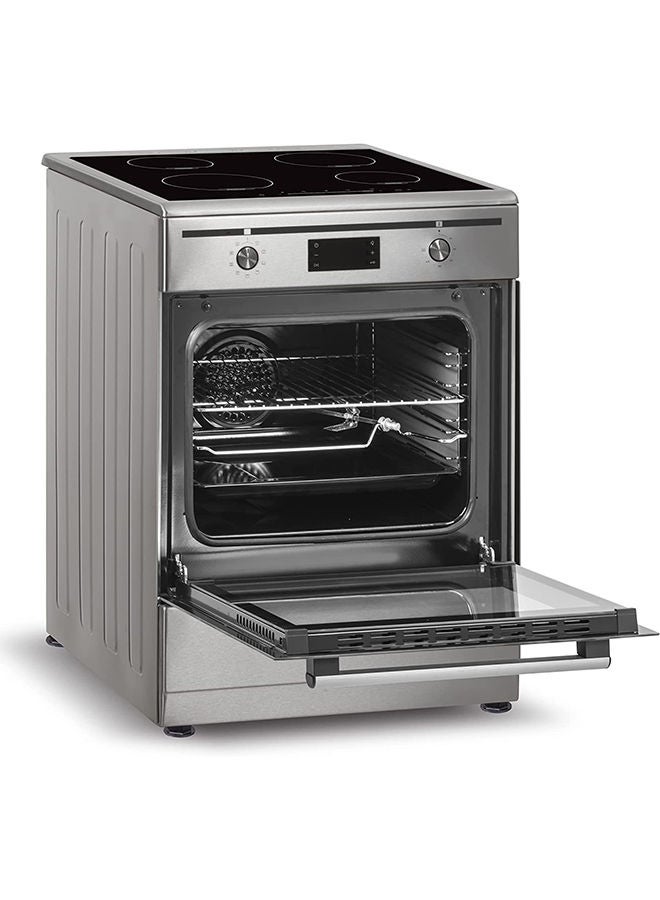 terim 4 Cooking zones Electric Cooker 60 x 60 cm, Made in Turkey, 1 year Warranty TERIC66ST Silver  - Image 4