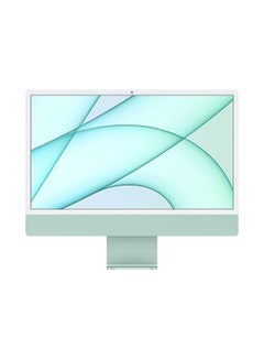 Apple iMac All In One Desktop With 24-Inch Retina 4.5K Display: M1 Chip With 8‑Core CPU And 8‑Core GPU Processer/8GB RAM/512GB SSD/Integrated Graphics English/Arabic Green  - Image 1