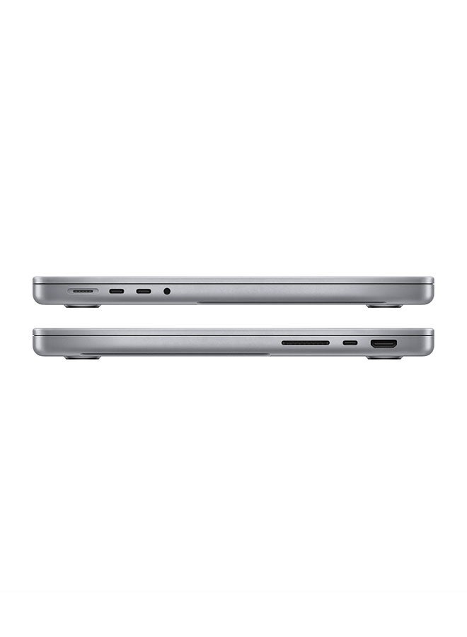 Apple - MacBook Pro MKGQ3 14-Inch Liquid Retina XDR Display Apple M1 Pro Chip With 10-Core CPU And 16-Core GPU/16GB RAM/1TB SSD/English And Arabic Keyboard Space Grey - Image 1