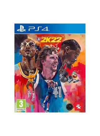 NBA 2K22 75th Anniversary - (Intl Version) - PlayStation 4 (PS4) - v1669739934/N49177444A_1