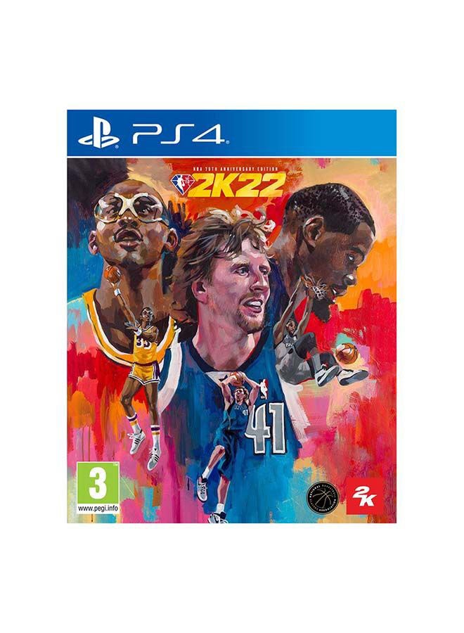 Take Two - NBA 2K22 75th Anniversary - (Intl Version) - PlayStation 4 (PS4) - Image 1
