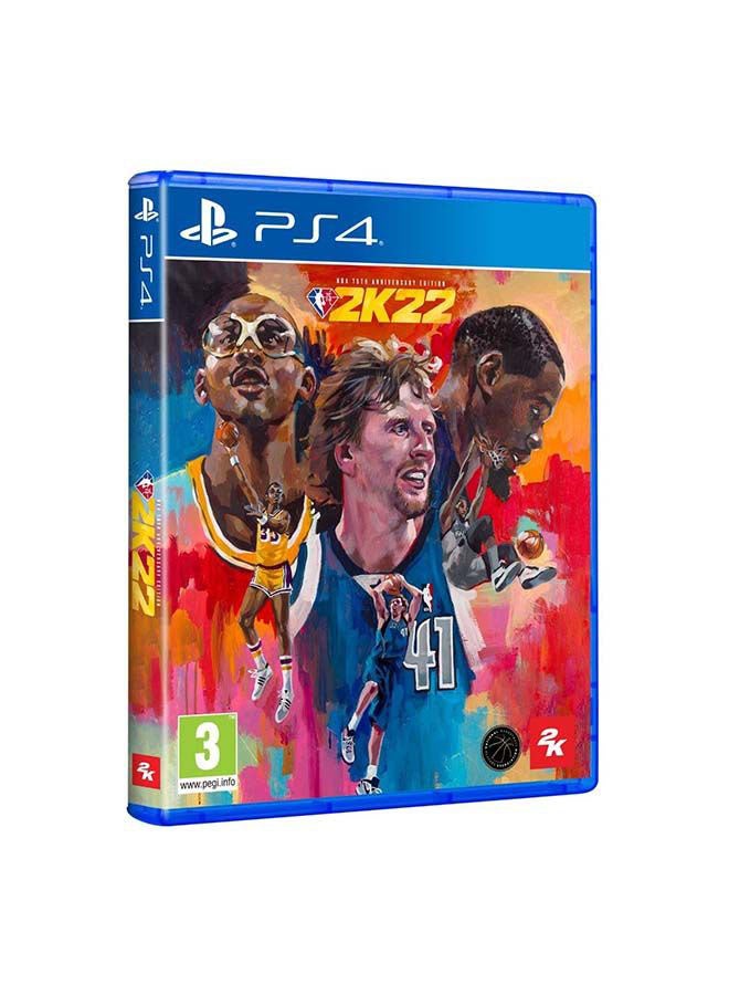 Take Two - NBA 2K22 75th Anniversary - (Intl Version) - PlayStation 4 (PS4) - Image 1