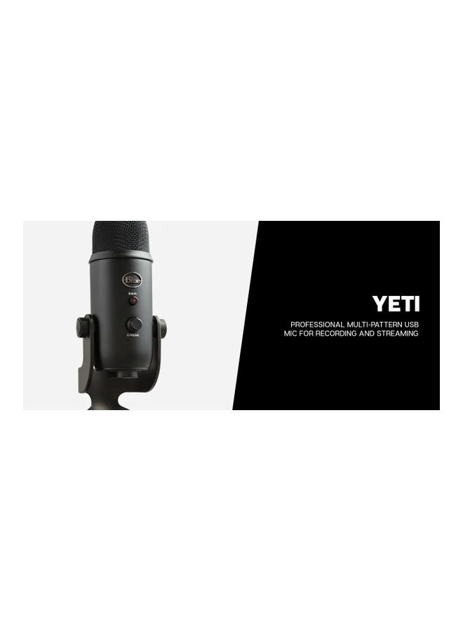 Logitech - Yeti USB Microphone And C922 Webcam Pro Streamer Pack 988-000432 Blackout - Image 1
