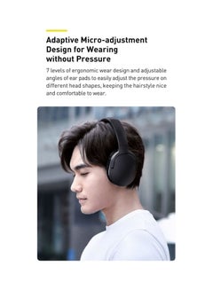 بيسوس سماعات رأس لاسلكية Encok D02 Pro Bluetooth V5.3، سماعة رأس رياضية قابلة للطي، سماعة رأس للألعاب بدون استخدام اليدين لأجهزة iPhone وAndroid  - Image 4