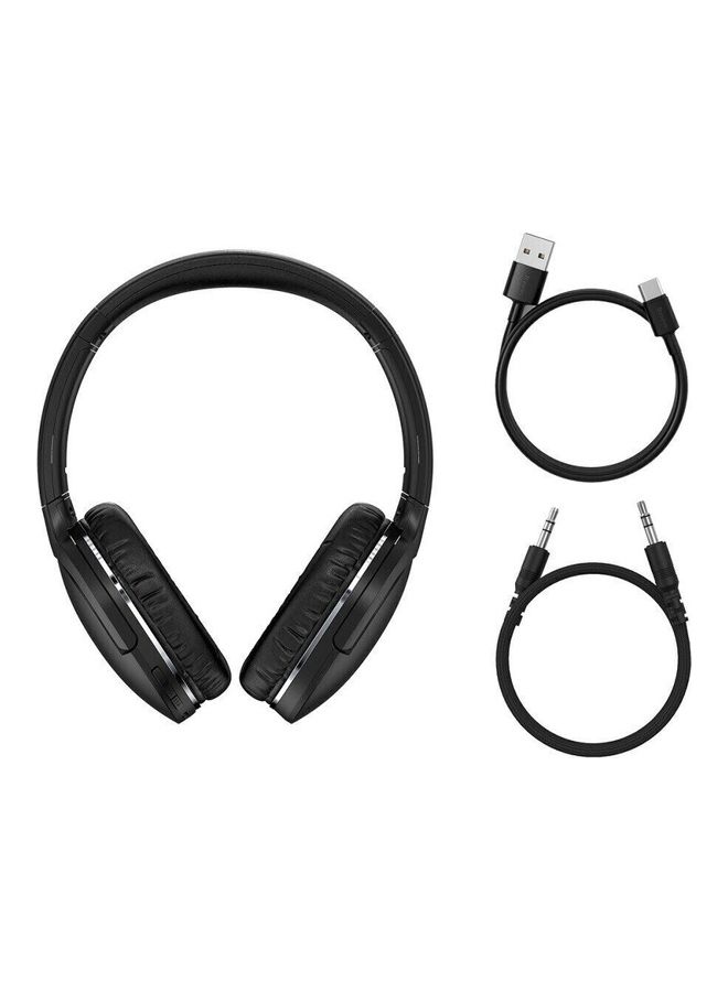 Over-Ear Wireless Bluetooth 5.3 Headphones with 50H Battery Life, 40mm Hi-Fi Drivers, Foldable Design, Built-in Mic for Calls & Gaming, Dual Device Pairing, Wired & Wireless Modes, Noise Isolation, Adjustable Headband, Compatible with iPhone, Android, PC, Mac, Tablet, Laptop (Black) Black