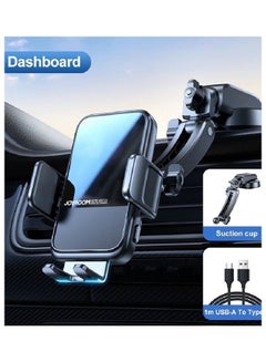 JR-ZS298 Auto Match Dashboard Wireless Car Charger Holder Black - v1669790091/N53370561A_2