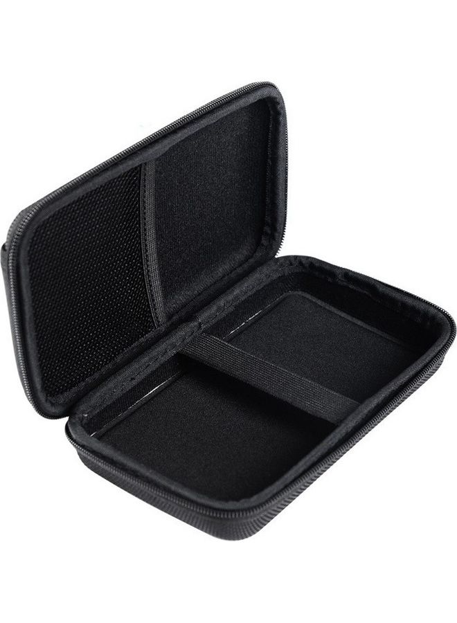 MARGOUN Electronics Accessories Case EVA External Hard Drive SDD Carrying Case Travel Tech Organizer Bag Multipurpose for USB Cables/ Power Bank/ Memory Cards/ Earphone/ Flash Drive 15x10x4.5cm Black  - Image 5