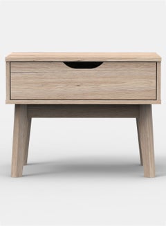 Coffee Table Used As Coffee Corner And Side Table In Sanremo Oak Wood - Size 600 X 390 X 470, box size - 644 X 429 X 126mm Sanremo Oak 600 x 390 x 470cm