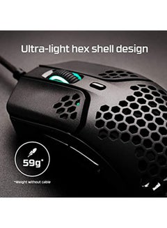 HYPERX HyperX HMSH1-A-BK/G Pulsefire Haste Gaming Mouse - Black  - Image 5