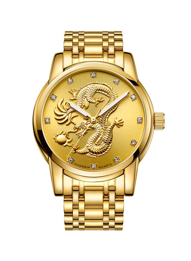 GUANQIN - Men's Original Big Gold Watch GS1906901 - Image 1