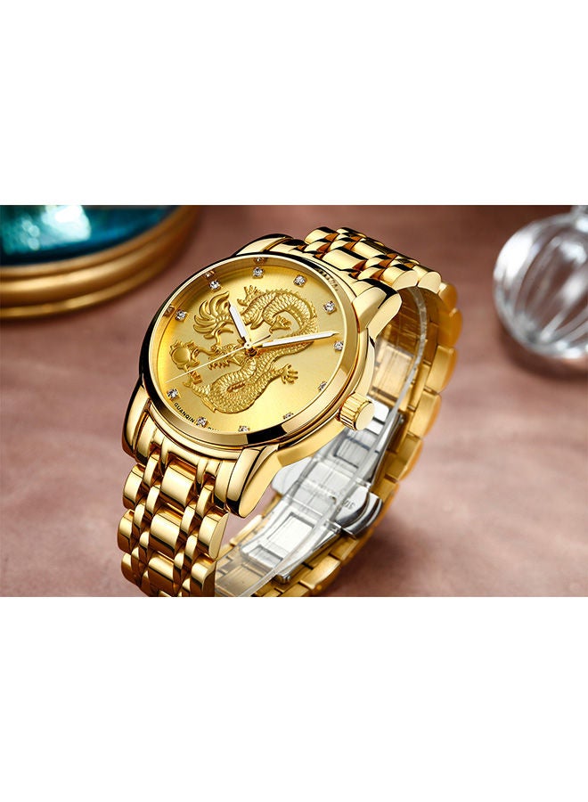 GUANQIN - Men's Original Big Gold Watch GS1906901 - Image 1