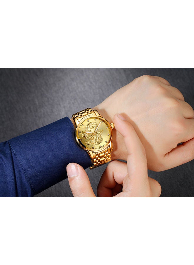 GUANQIN - Men's Original Big Gold Watch GS1906901 - Image 1