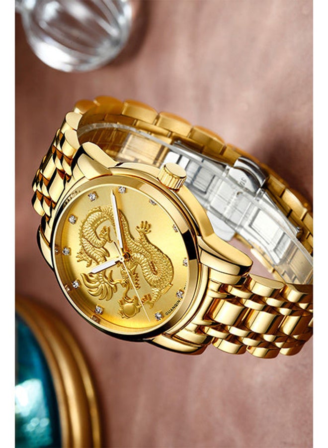 GUANQIN - Men's Original Big Gold Watch GS1906901 - Image 1
