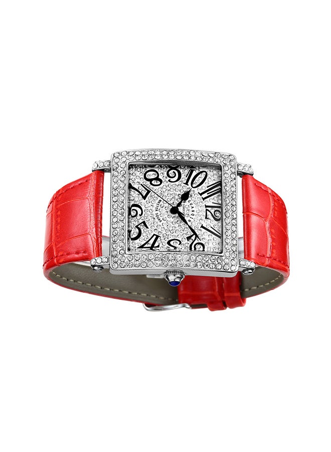 GUANQIN - Women's Analog Leather Strap Watch GS1911804 - Image 1