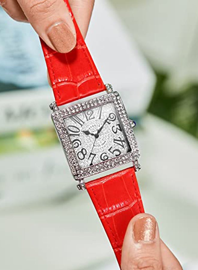 GUANQIN - Women's Analog Leather Strap Watch GS1911804 - Image 1