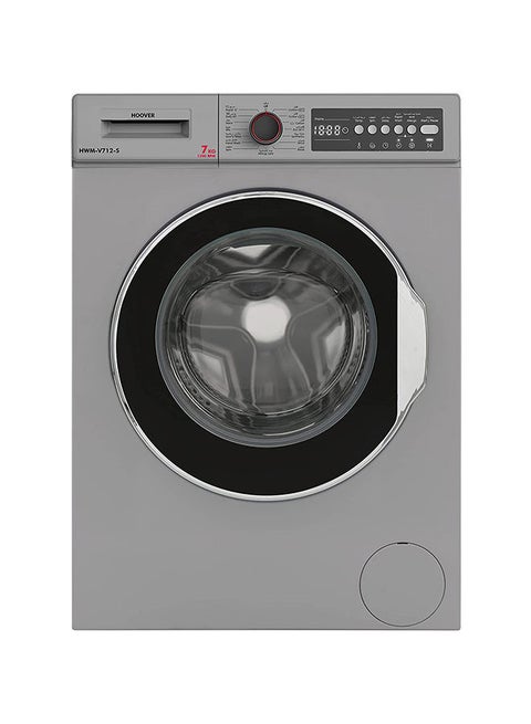 Front Load Fully Automatic Washing Machine 1300 W HWM-V712-S silver