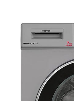 HOOVER Front Load Fully Automatic Washing Machine 1300 W HWM-V712-S silver  - Image 4