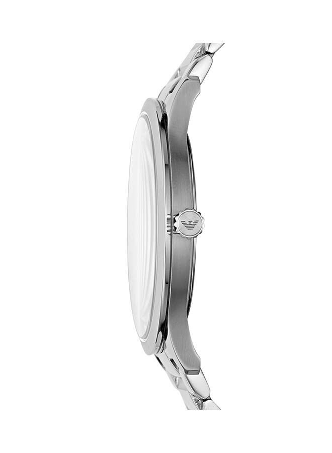 EMPORIO ARMANI Men's Stainless Steel Analog Watch AR11227 - 43 mm - Silver  - Image 3