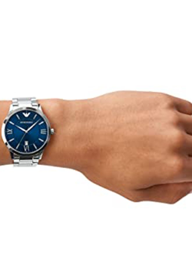 EMPORIO ARMANI Men's Stainless Steel Analog Watch AR11227 - 43 mm - Silver  - Image 4