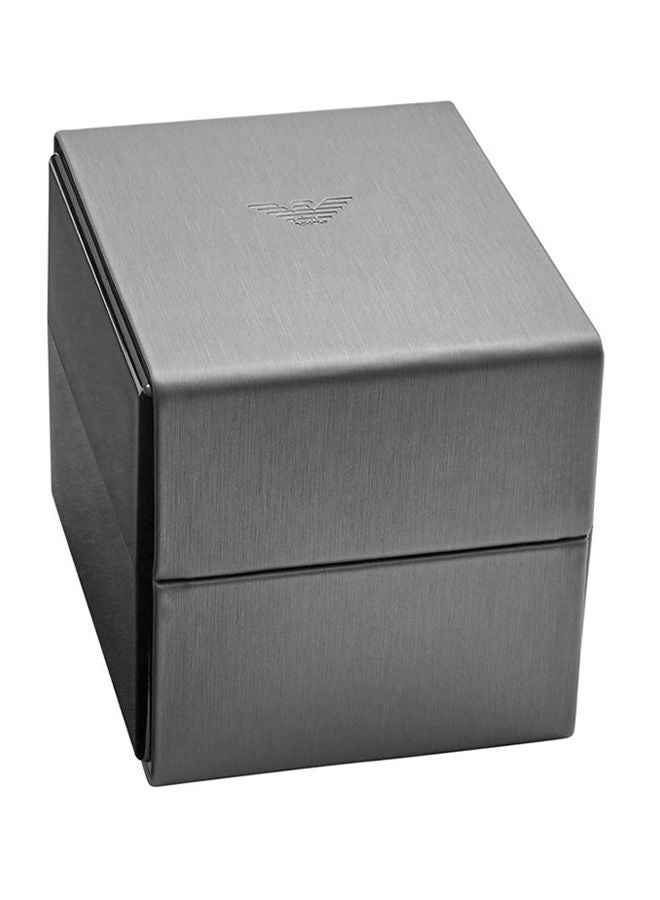 امبوريو ارماني ساعة يد بعقارب وسوار مصنوع من السيليكون طراز AR11341 للرجال - Image 4